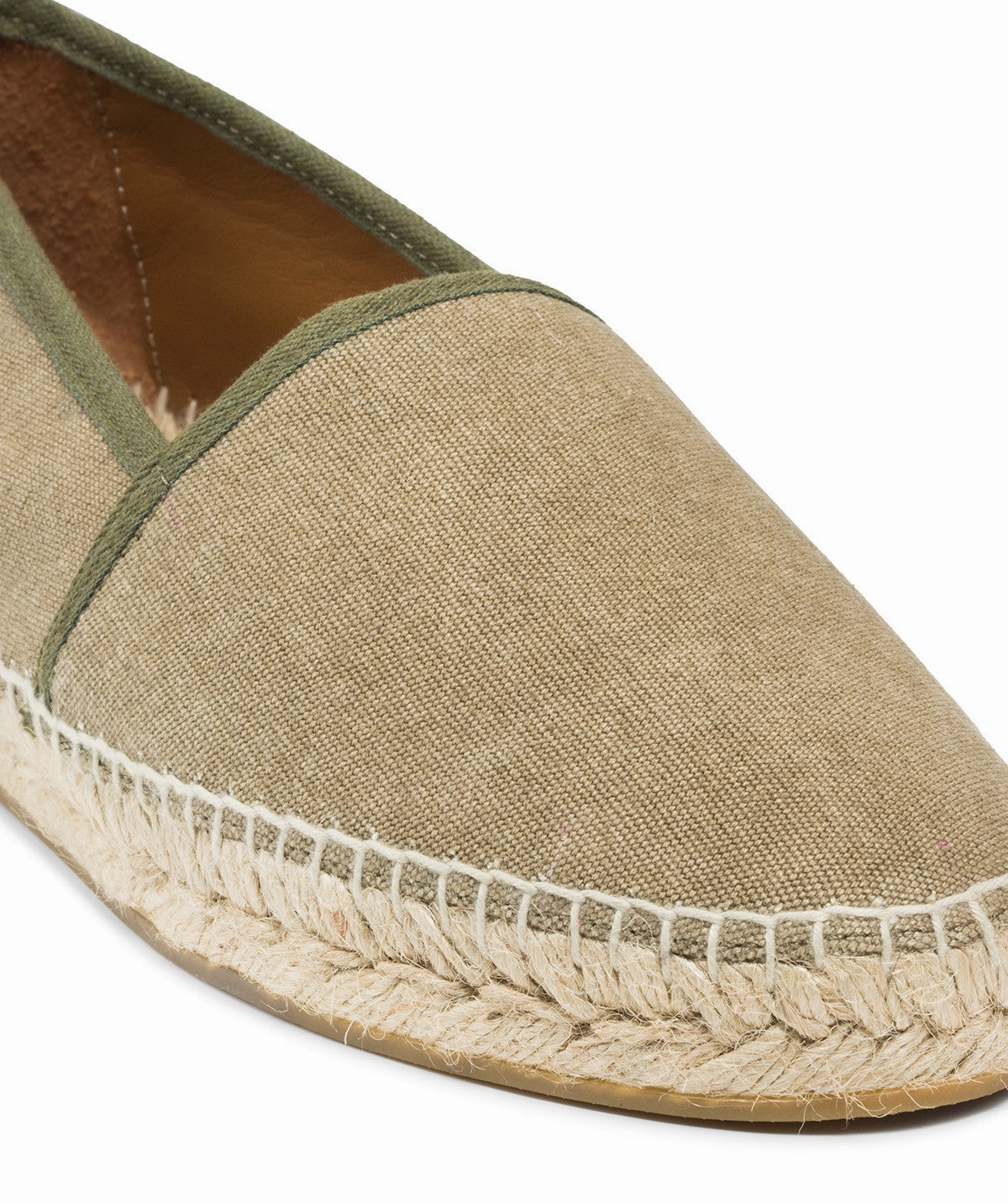 Sleek Comfortwear Espadrilles Indiana Olive