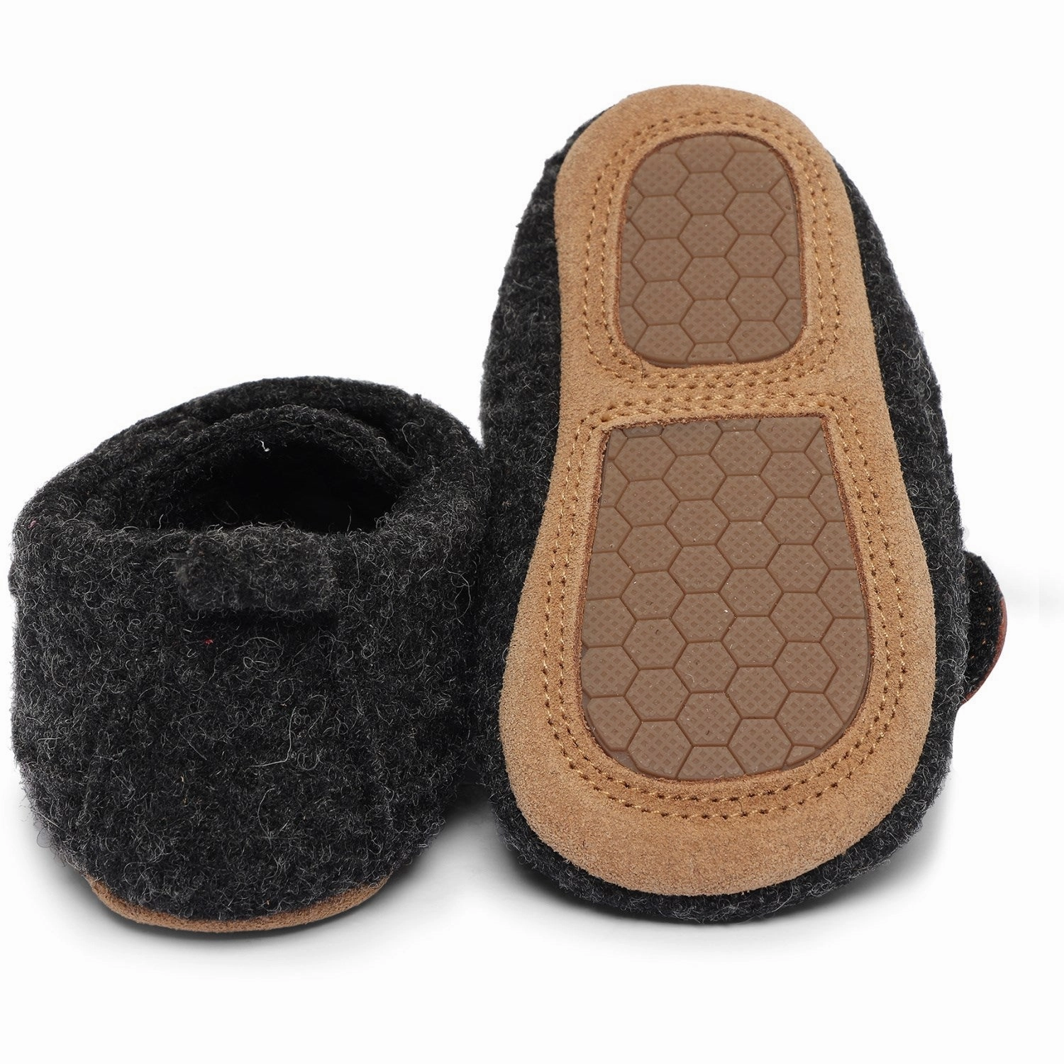 Mikk-Line Anthracite Melange Prewalker Wool Fit To Adapt