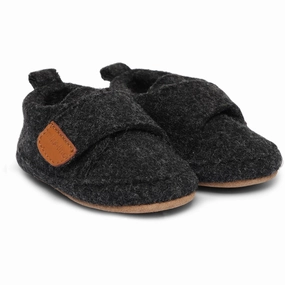 Mikk-Line Anthracite Melange Prewalker Wool Redefining Casual Refined Fit Gear