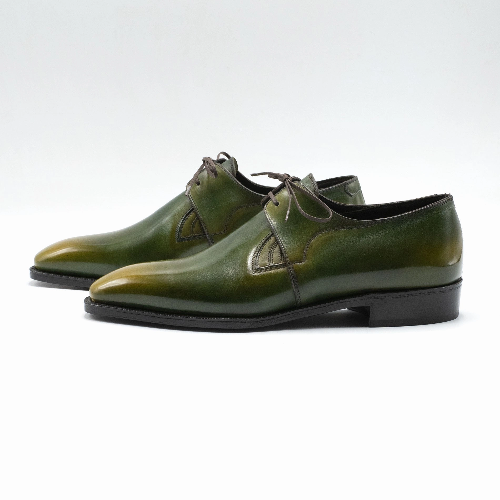 Clean Direction City Rhythm Westley Decon Derby Shoe Mto - Rodin Handmade Patina