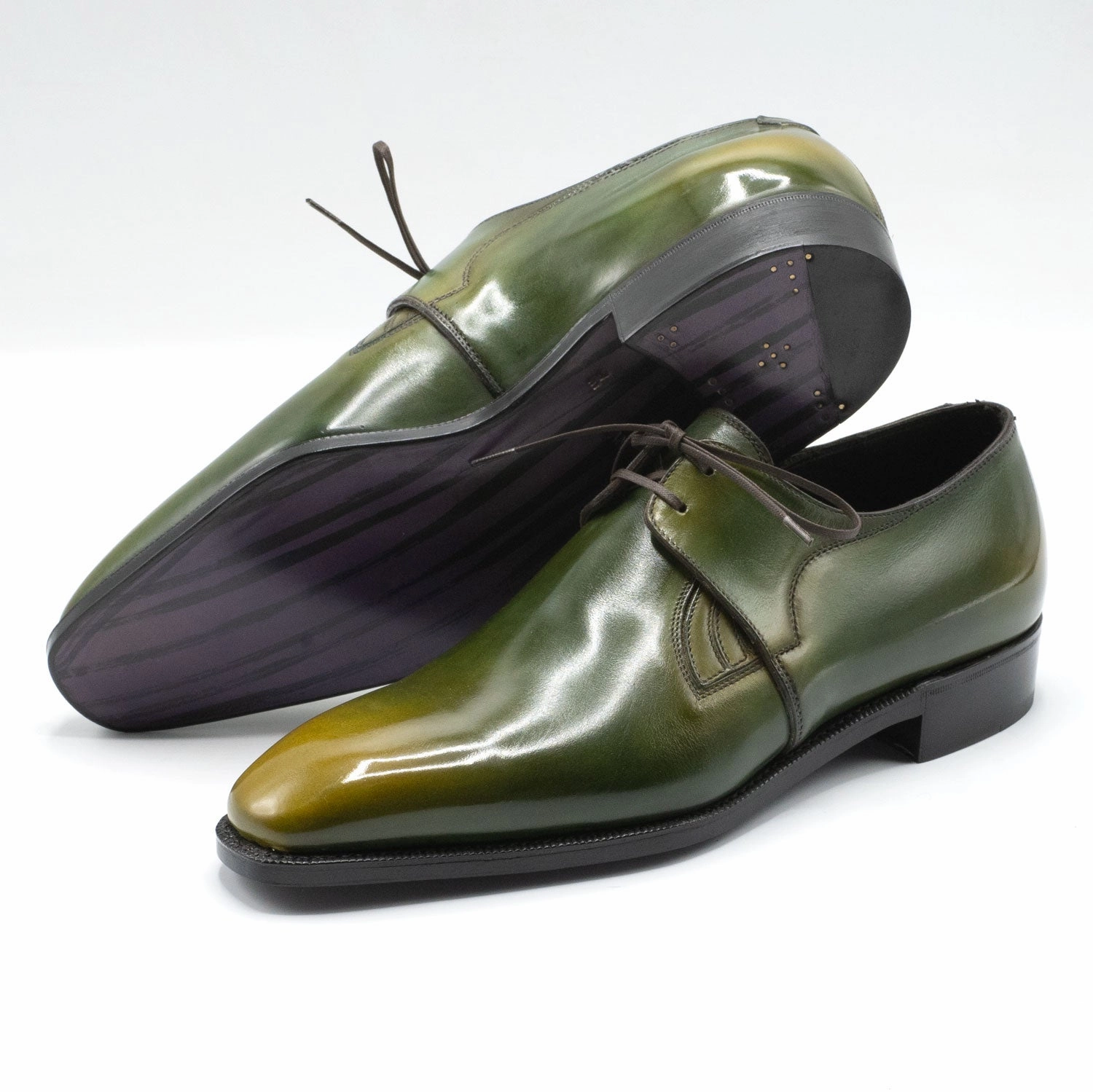 Essence Wear Built For Feel Westley Decon Derby Shoe Mto - Rodin Handmade Patina