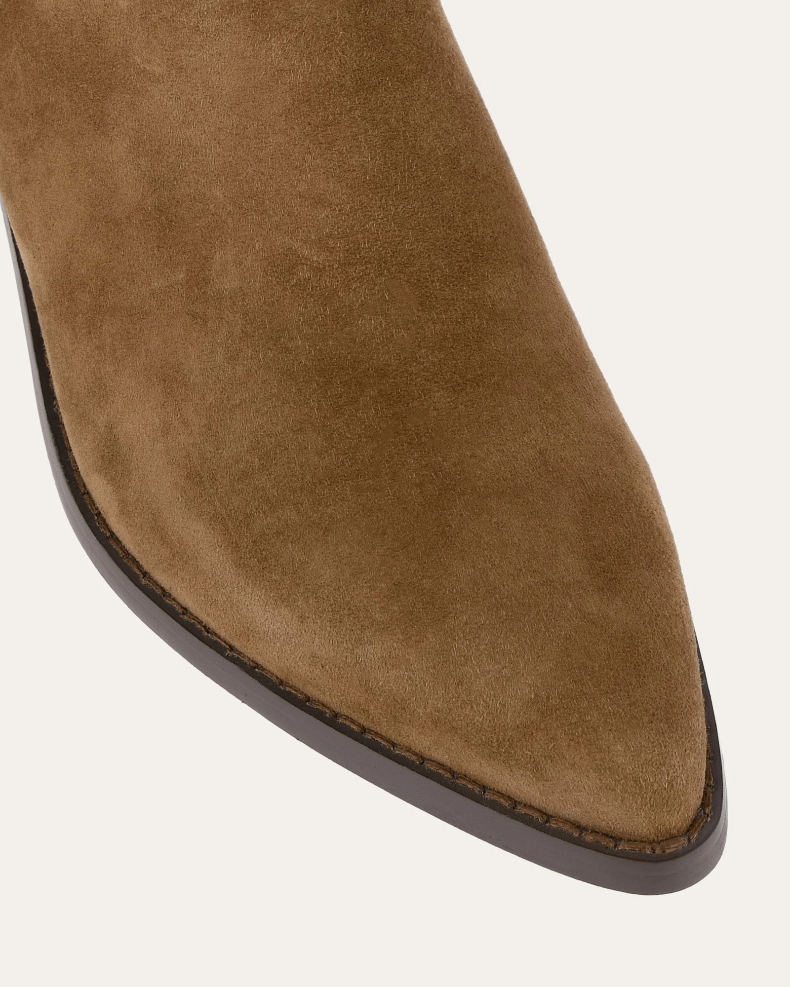 Urban Toolkit Crafted To Wear Zena Mid Ankle Boots Biscuit Suede