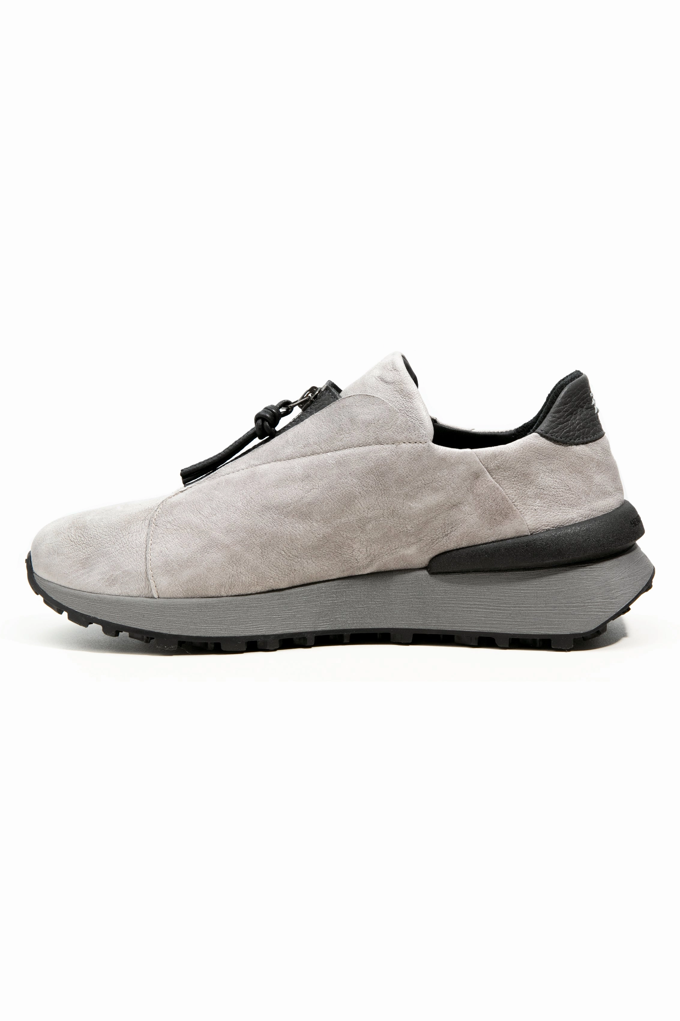 Zip Vegetal Wash Leather Sneaker In Brina Fit-Flow